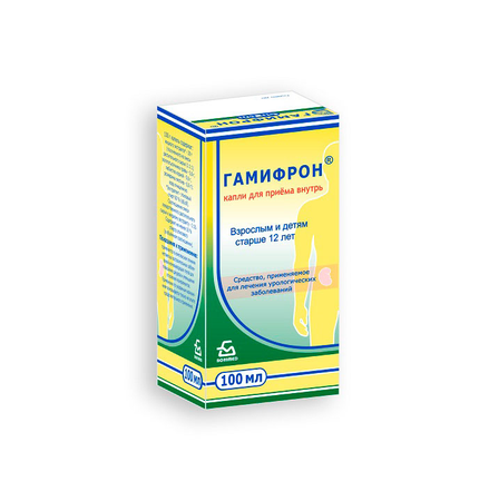 ГАМИФРОН ФЛ. КАПЛИ, 100МЛ