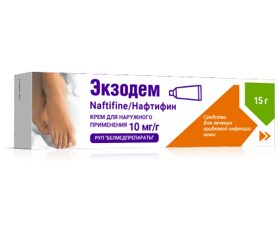 ЭКЗОДЕМ КРЕМ, ТУБА, 10МГ/Г 15Г