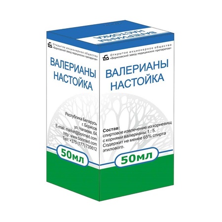 ВАЛЕРИАНЫ НАСТОЙКА УП., 50МЛ