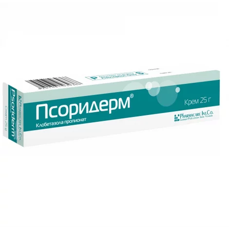 ПСОРИДЕРМ КРЕМ, ТУБА, 0,05% 25Г