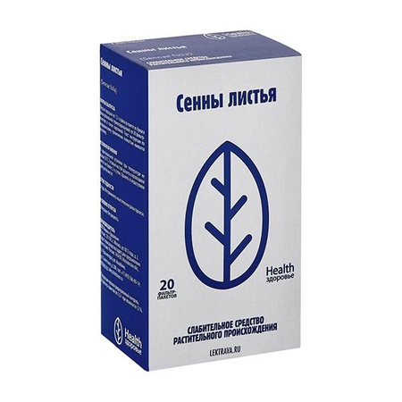 СЕННЫ ЛИСТЬЯ БАД ФИЛЬТР-ПАКЕТ, 1,5Г, №20