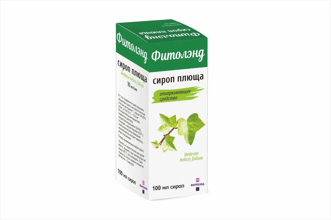 ФИТОЛЭНД СИРОП ПЛЮЩА УП., 10МГ/МЛ 100МЛ