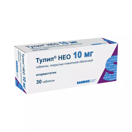 ТУЛИП НЕО ТАБЛ.П/О, 10МГ, №30