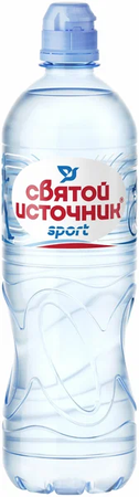 ВОДА ПРИРОДНАЯ СВЯТОЙ ИСТОЧНИК Н/ГАЗ СПОРТ УП., 0,75Л